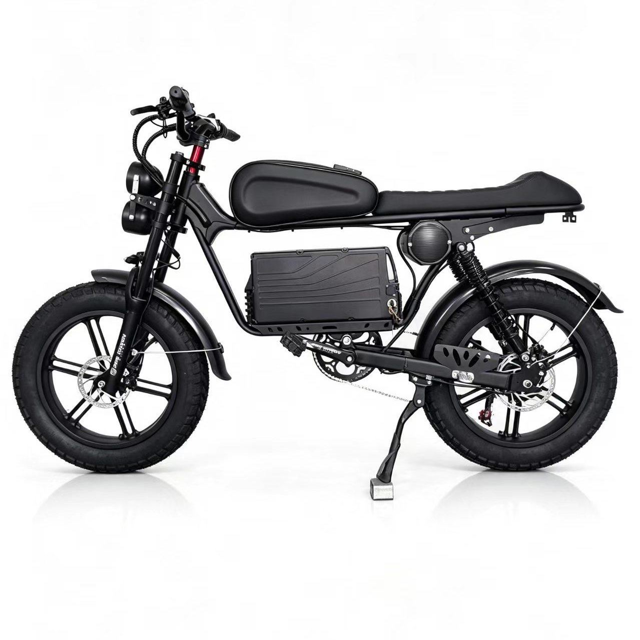 K17 Retro Fat Tire E-bike - 1