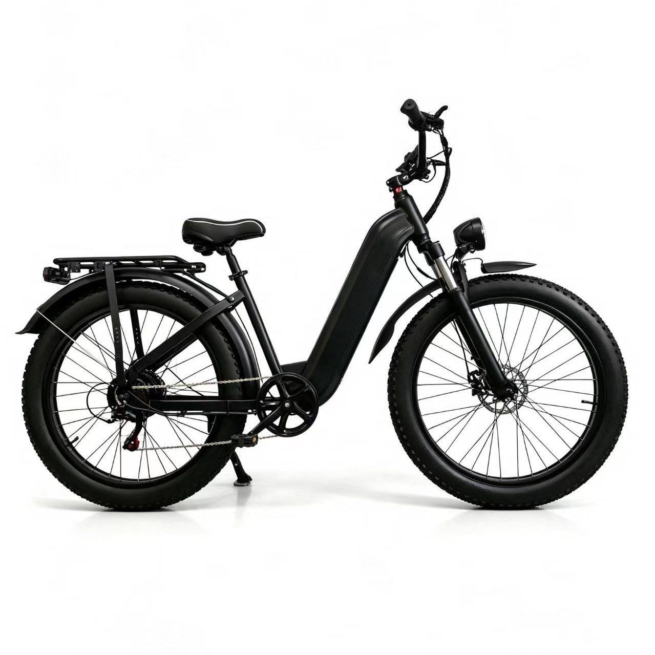 X8 Step-through Fat Tire E-bike - 1