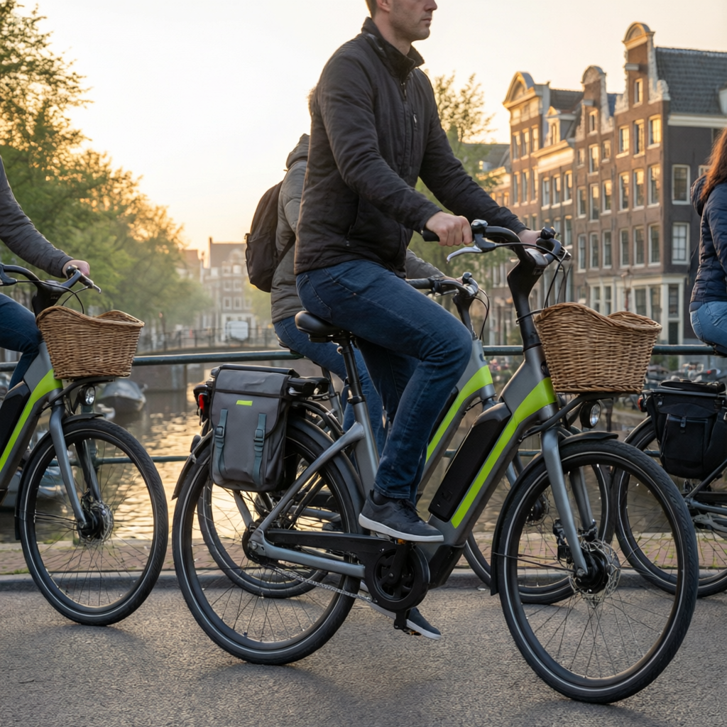Amsterdam Canal Commuters